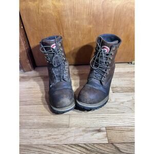 Irish Setter Ultra Dry Waterproof Work Boot for Men, Size 13 - Brown